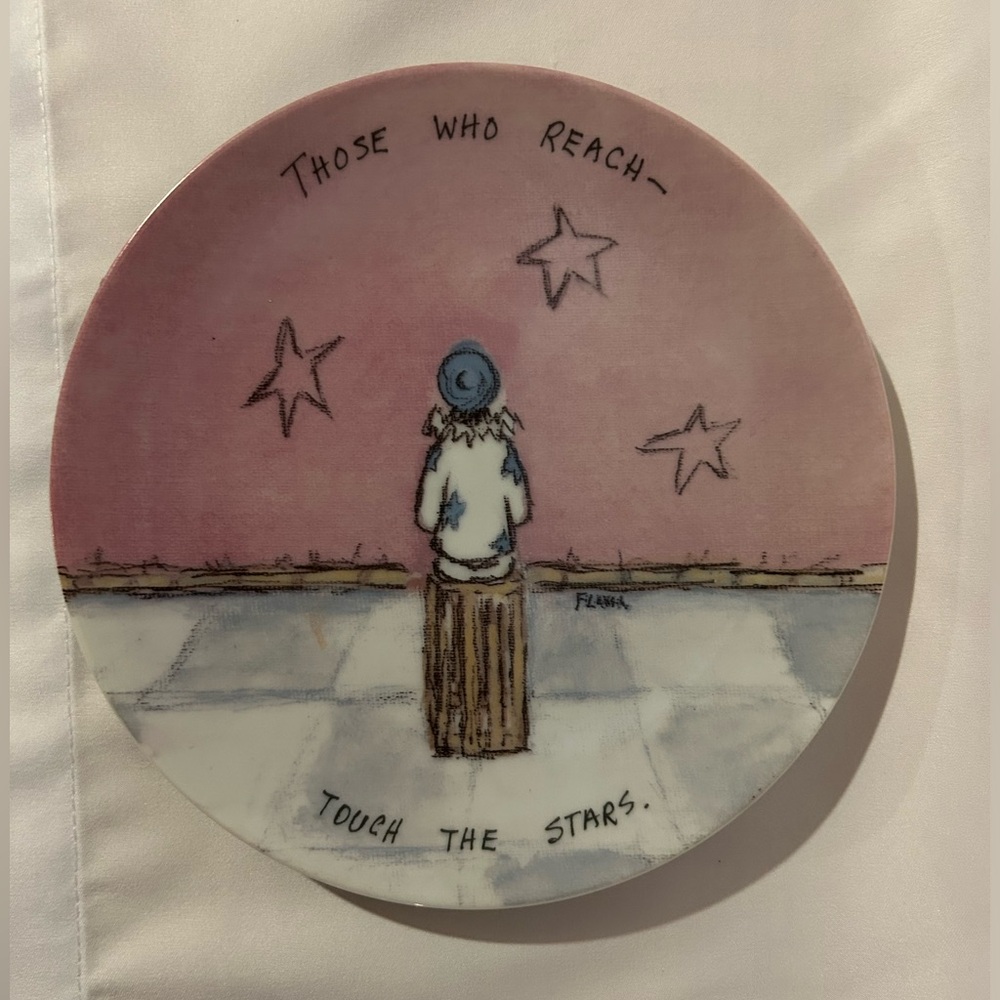 Decorative Plate for the Dreamers